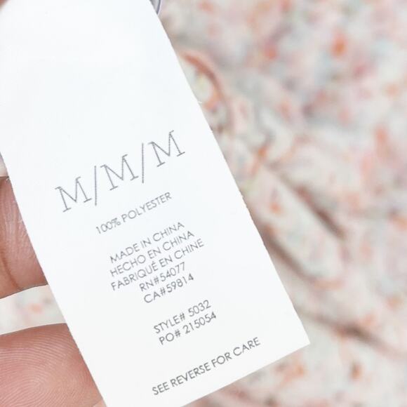 Cabi Women's 5032‎ Pink Floral Style Bella Tank Top Blouse Size Medium - Picture 5 of 6